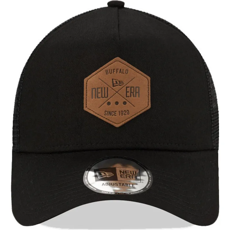 svart-trucker-keps-a-frame-9forty-heritage-patch-fran-new-era