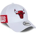 kepsar-curva-vit-justerbart-band-9forty-side-mark-fran-chicago-bulls-nba-av-new-era