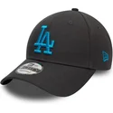 gra-bojd-snapback-keps-med-bla-logotyp-9forty-repreve-pop-logo-av-los-angeles-dodgers-mlb-fran-new-era