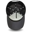 new-york-yankees-mlb-new-era-gra-snapback-keps-med-bojd-skarm-och-gra-feather-pipe-logotyp-a-frame