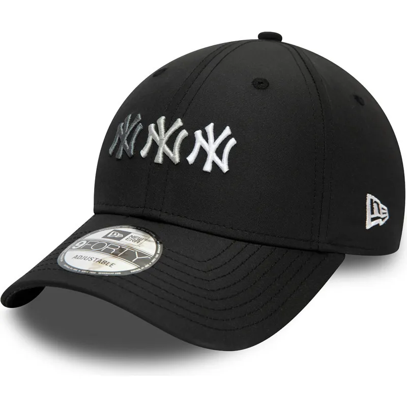 kepsar-curva-svart-justerbart-band-9forty-stack-fran-new-york-yankees-mlb-av-new-era
