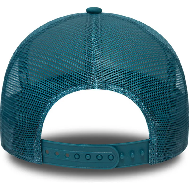 new-era-new-york-yankees-mlb-league-essential-a-frame-bla-truckerkeps-med-svart-logotyp