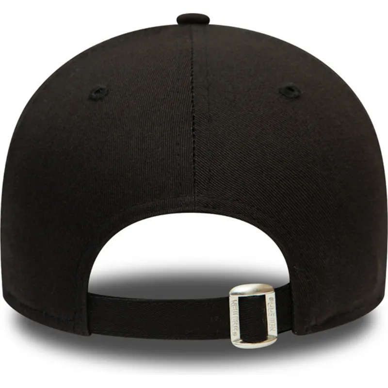 kepsar-curva-svart-justerbart-band-rosa-9forty-league-essential-fran-los-angeles-dodgers-mlb-av-new-era