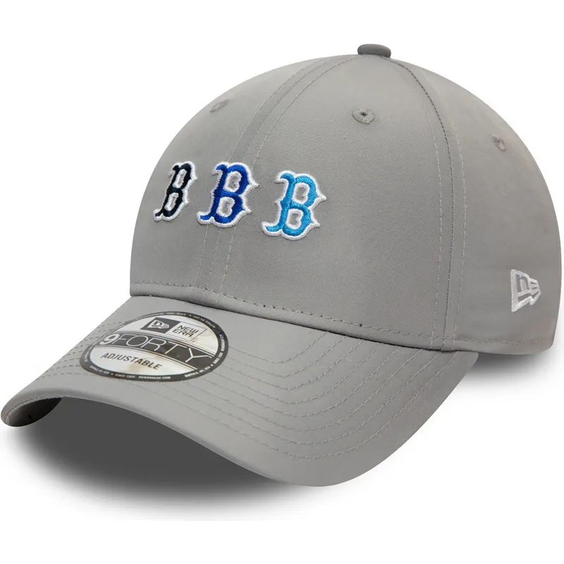 kepsar-curva-gra-justerbart-band-9forty-stack-fran-boston-red-sox-mlb-av-new-era