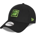 justerbar-svart-bojd-keps-9forty-diamond-era-valentino-rossi-vr46-fran-new-era