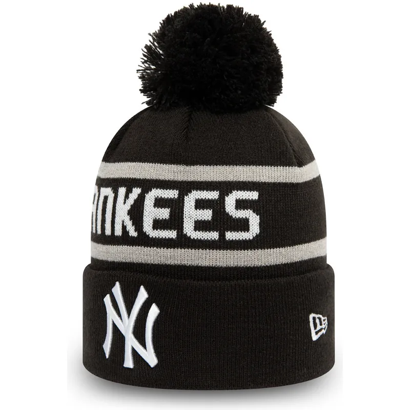 mossor-pompong-svart-cuff-knit-jake-fran-new-york-yankees-mlb-av-new-era