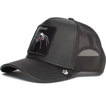 goorin-bros-deadly-encounter-the-farm-svart-spindel-truckerkeps