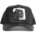 svart-trucker-keps-panter-panther-truth-will-prevail-the-farm-fran-goorin-bros