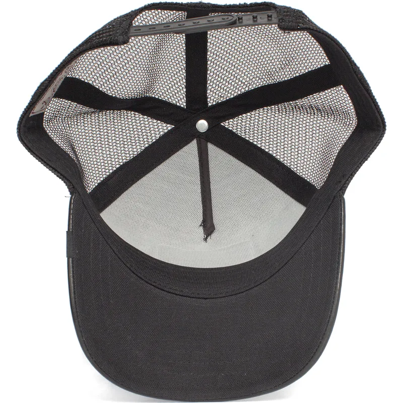 svart-trucker-keps-panter-panther-truth-will-prevail-the-farm-fran-goorin-bros