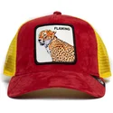 goorin-bros-the-farm-flaming-hot-cheetah-rod-och-gul-leopard-truckerkeps