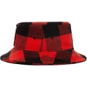 hinkar-curva-rod-snapback-fran-bucket-rojo-y-negro-bufalo-buffalo-i-m-a-little-hoarse-the-farm-the-farm-av-goorin-bros