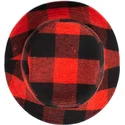 hinkar-curva-rod-snapback-fran-bucket-rojo-y-negro-bufalo-buffalo-i-m-a-little-hoarse-the-farm-the-farm-av-goorin-bros