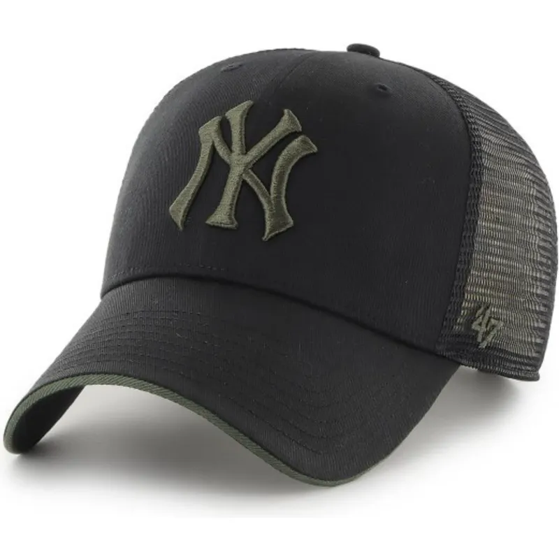 svart-truckerkeps-med-gront-mvp-dagwood-logotyp-new-york-yankees-mlb-av-47-brand