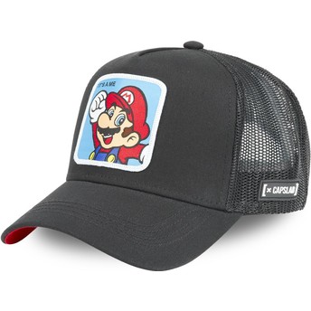 black mario hat