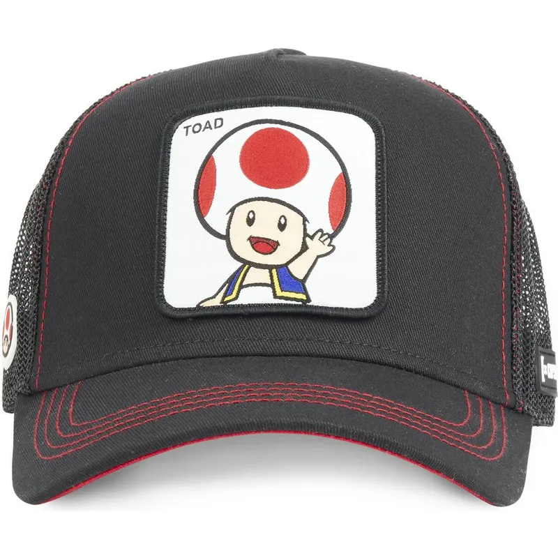 kepsar-curva-svart-snapback-toad-super-mario-bros-av-capslab