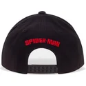 svart-kurvad-snapback-keps-spider-man-minimal-eyes-marvel-comics-fran-difuzed