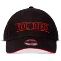 justerbar-svart-bojd-keps-you-died-demons-souls-fran-difuzed