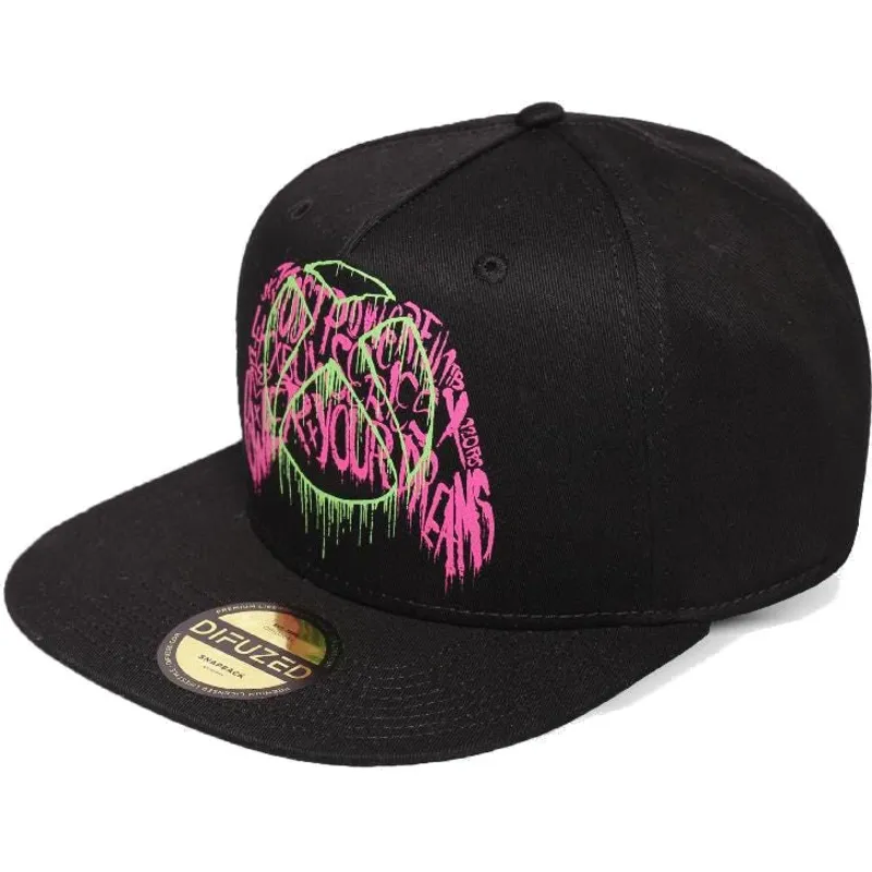 kepsar-plana-svart-snapback-av-difuzed