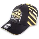 svart-bojd-snapback-keps-jurassic-park-fran-difuzed