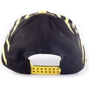 svart-bojd-snapback-keps-jurassic-park-fran-difuzed