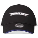 difuzed-curved-brim-tekken-black-snapback-cap