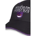 svart-bojd-snapback-keps-gengar-pokemon-fran-difuzed