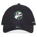 svart-bojd-snapback-keps-for-barn-slytherin-emblem-harry-potter-fran-difuzed
