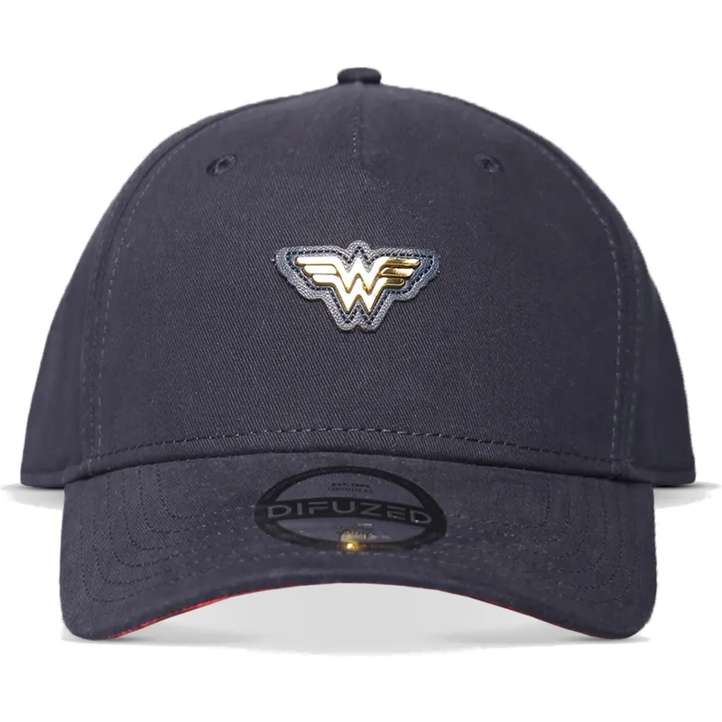 marinbla-bojd-keps-snapback-wonder-woman-logo-dc-comics-fran-difuzed