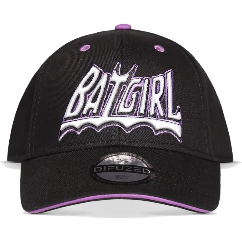svart-bojd-snapback-keps-batgirl-dc-comics-fran-difuzed