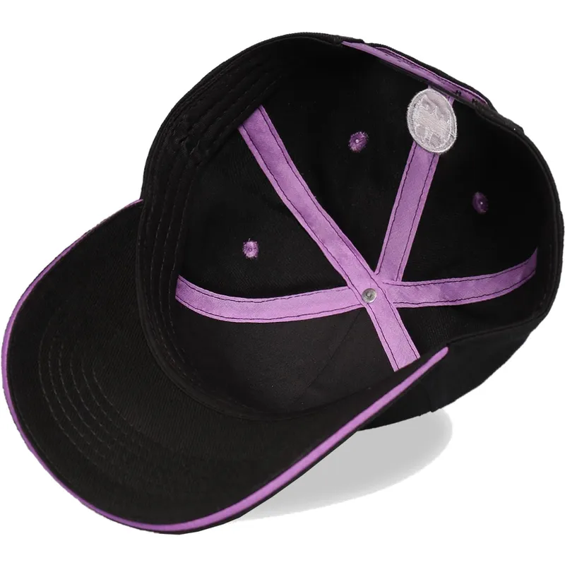 svart-bojd-snapback-keps-batgirl-dc-comics-fran-difuzed