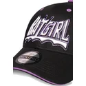 svart-snapback-keps-med-bojd-skarm-batgirl-dc-comics-fran-difuzed