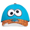 kepsar-curva-bla-snapback-marron-monstruo-fran-las-galletas-barrio-sesamo-av-difuzed