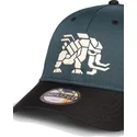 bla-och-svart-bojd-keps-snapback-tremortusk-mamut-forbidden-west-horizon-fran-difuzed