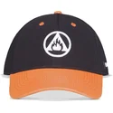difuzed-far-cry-svart-och-brun-bojd-snapbackkeps-med-logotyp