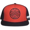 rod-och-svart-platt-keps-snapback-shang-chi-marvel-comics-fran-difuzed