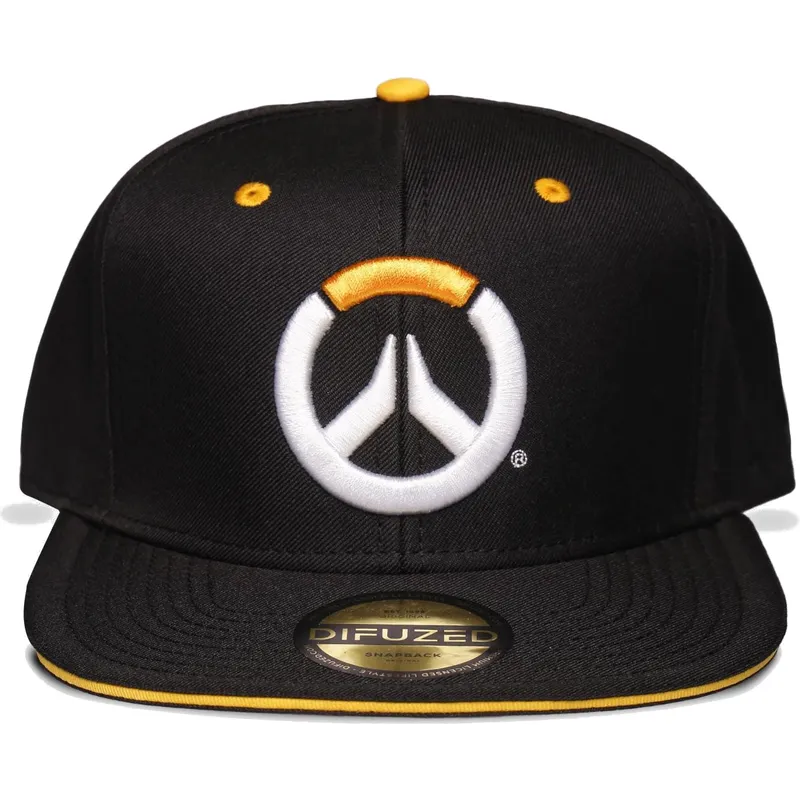 svart-platt-snapback-keps-logo-overwatch-fran-difuzed
