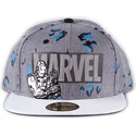 gra-platt-snapback-keps-iron-man-true-power-marvel-comics-fran-difuzed