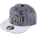 gra-platt-snapback-keps-iron-man-true-power-marvel-comics-fran-difuzed