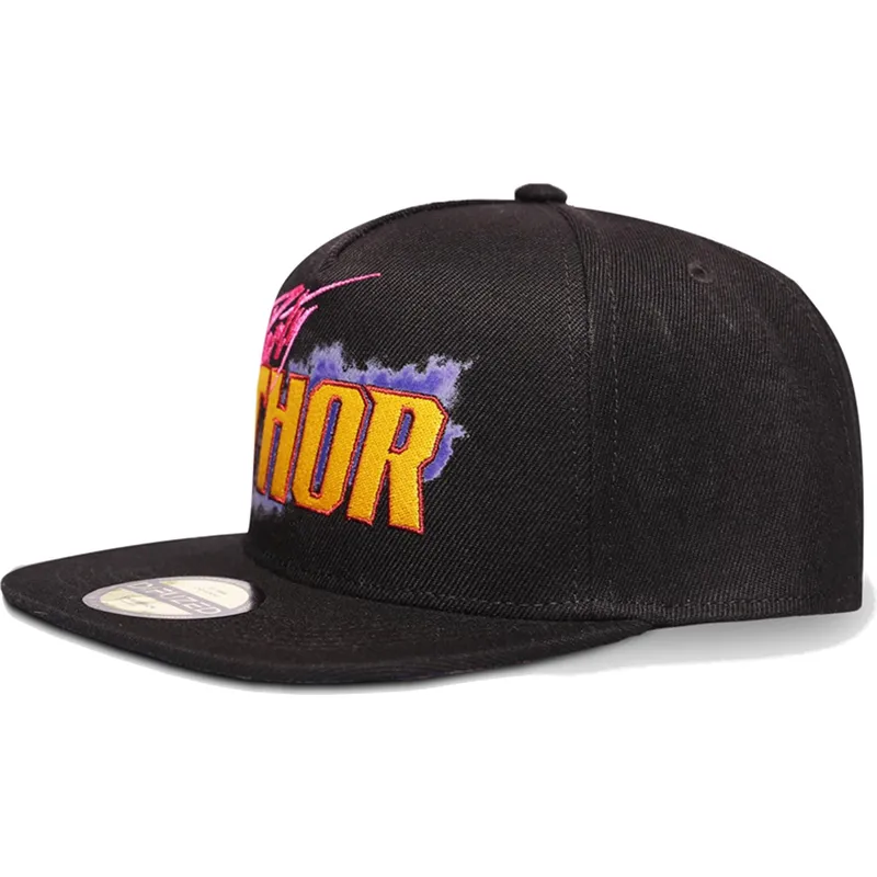 svart-platt-snapback-keps-thor-party-what-if-marvel-comics-fran-difuzed