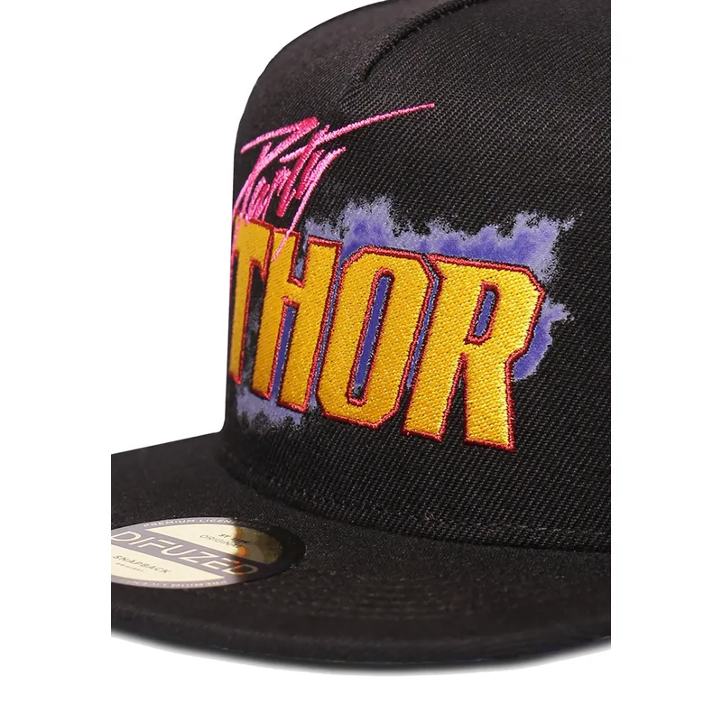 svart-platt-snapback-keps-thor-party-what-if-marvel-comics-fran-difuzed