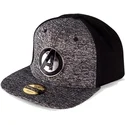 gra-och-svart-platt-snapback-keps-metal-avengers-logo-marvel-comics-fran-difuzed