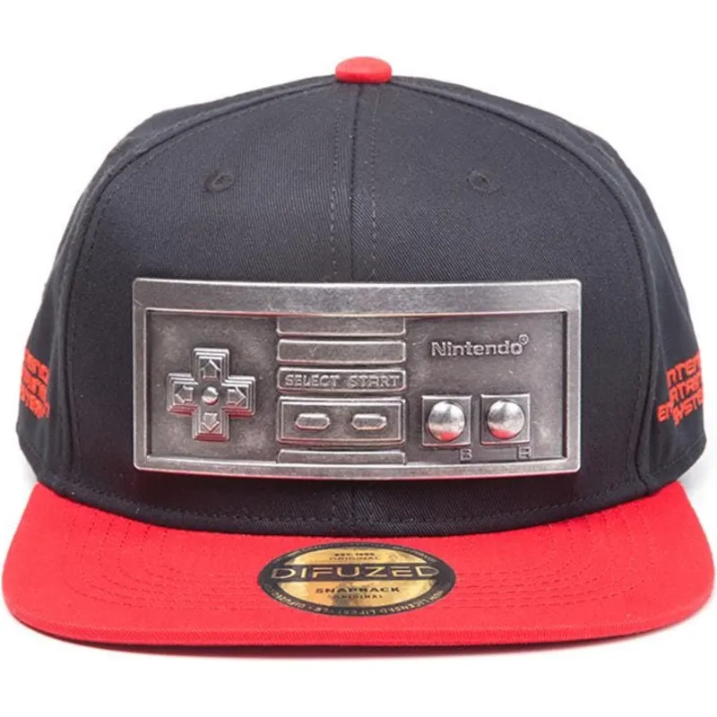 kepsar-plana-svart-snapback-av-difuzed