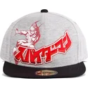 gra-och-svart-platt-snapback-keps-spider-man-japanese-marvel-comics-fran-difuzed