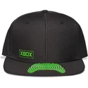 svart-snapback-keps-med-plan-skarm-xbox-visor-controller-microsoft-fran-difuzed