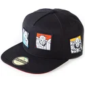 svart-platt-snapbackkeps-retro-avengers-marvel-comics-fran-difuzed