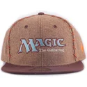 kepsar-plana-brun-snapback-av-difuzed