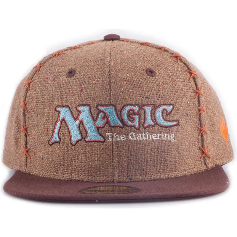 kepsar-plana-brun-snapback-av-difuzed