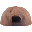 kepsar-plana-brun-snapback-av-difuzed