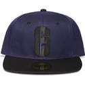 kepsar-plana-marinbla-snapback-av-difuzed