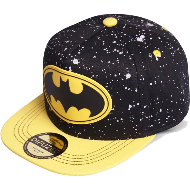 kepsar-plana-svart-snapback-for-barn-av-difuzed